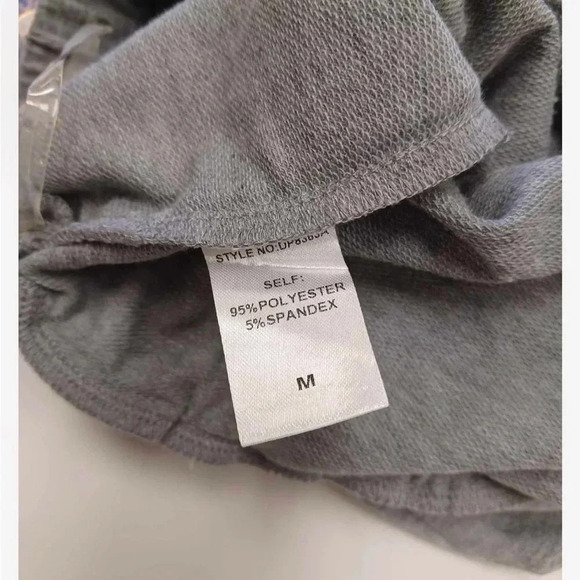 Rehab Grey Joggers Opal Hued  Sequins High Rise Size Medium - Picture 9 of 12